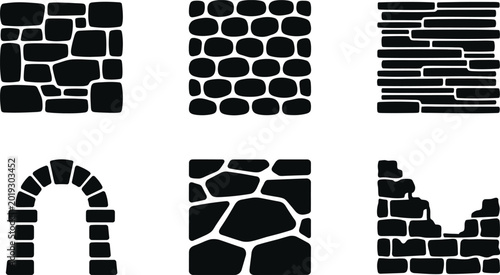 Canvastavla Architectural CAD Hatch Patterns for Technical Drawing with Stone Masonry Arch a