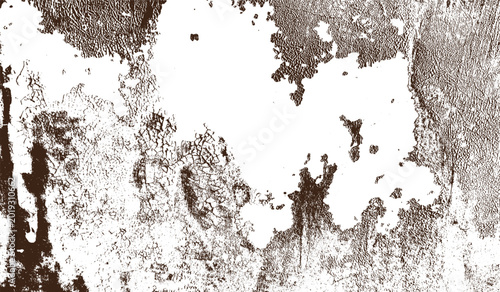 Photos Old Peeling Paint Wall Vector Texture with White Spots