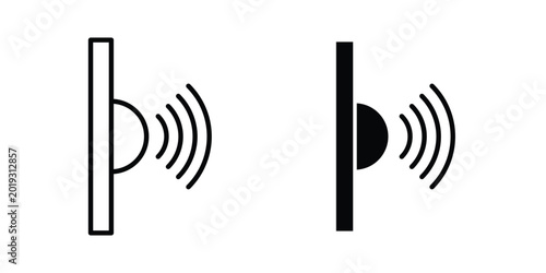 Infrared icon Illustration set Eps10