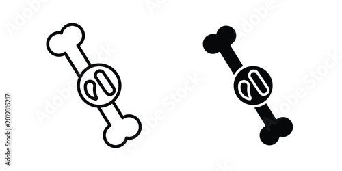 Tableau sur toile Multiple myeloma icon Illustration set Eps10