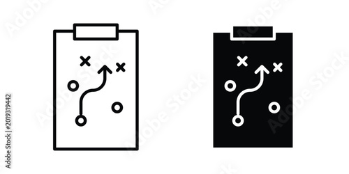 Foto Tactical icon Illustration set Eps10