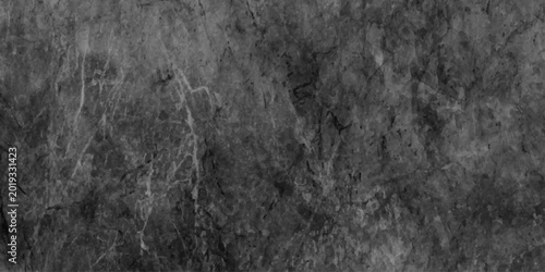 Dark black grunge background with textured stains and vignette wall effect. abstract black or dark gray rough grainy stone texture background. Background of blank natural aged wall backdrop vector.