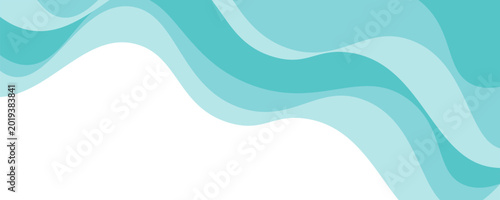 Refreshing shimmering water abstract background frame vector illustration material1