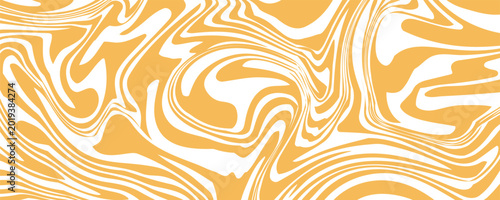 Photos Abstract background of orange wavy lines