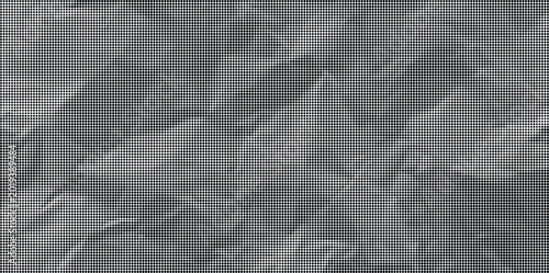 Konstfotografi Crinkled paper texture with gray tones on a transparent background surface