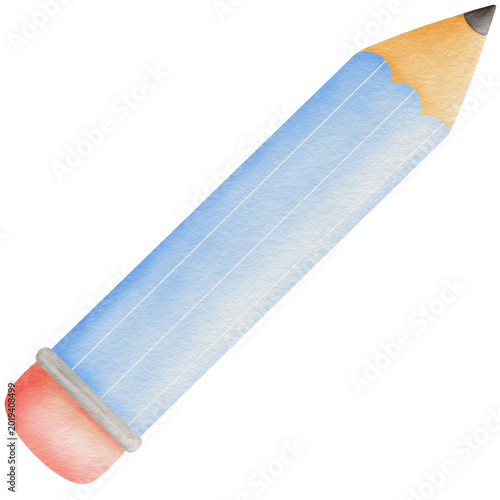 pencil and eraser