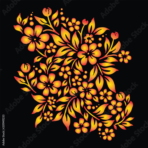 abstract Mandala design coloring page, flower pattern coloring sheet.Floral background design Free Vector