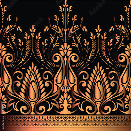 abstract Mandala design coloring page, flower pattern coloring sheet.Floral background design Free Vector