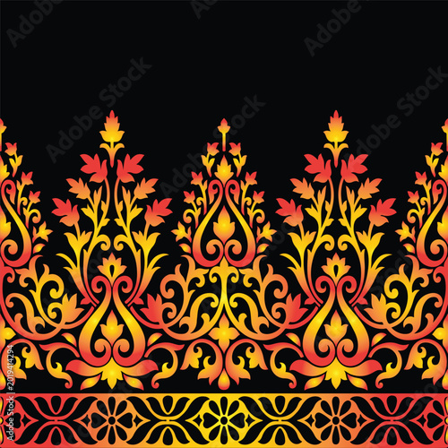 abstract Mandala design coloring page, flower pattern coloring sheet.Floral background design Free Vector
