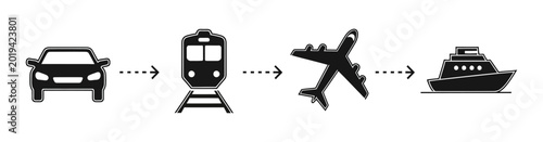 Fotografía Transportation Modes Sequence