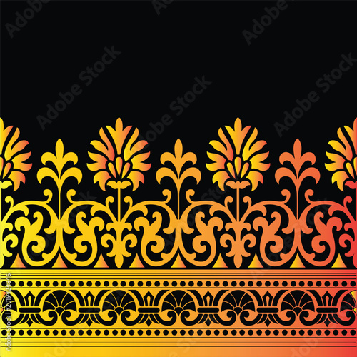 abstract Mandala design coloring page, flower pattern coloring sheet.Floral background design Free Vector