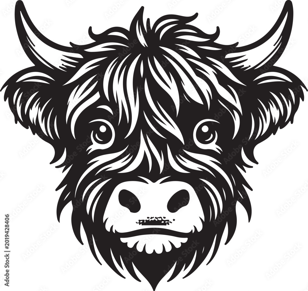 Fototapeta premium Highland Cow 