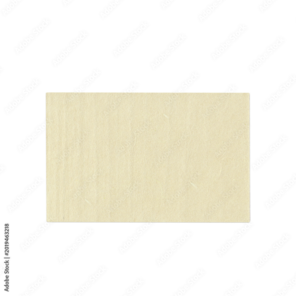 Fototapeta premium Yellow Note Card and Business Paper Piece 