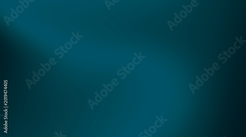 Canvas Print Fondo abstracto de color azul turquesa oscuro con un degradado suave y sutiles s
