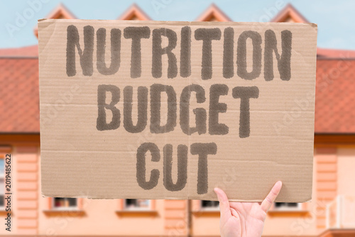 Photography "Nutrition Budget Cut" School food budget cuts reduce nutritional quality of children's meals