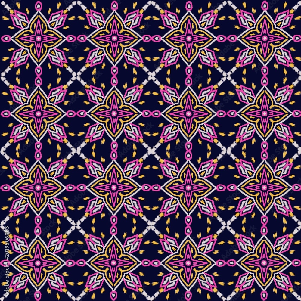 Fototapeta premium seamless pattern with flowers