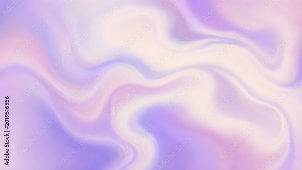 Obraz premium Mesmerizing Abstract Liquid Wave Background with Soft Pastel Lavender and Pink Gradient Hues for Dreamy Designs and Creative Projects