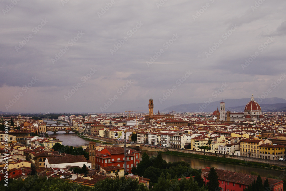 Obraz premium The Historic Centre of Florence