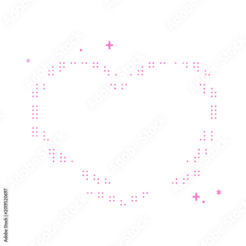 Dot Heart Icon