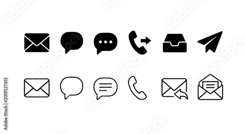 e mail icons