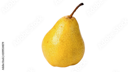 Bild auf Leinwand Fresh ripe yellow pear fruit for healthy organic snack and natural autumn harves