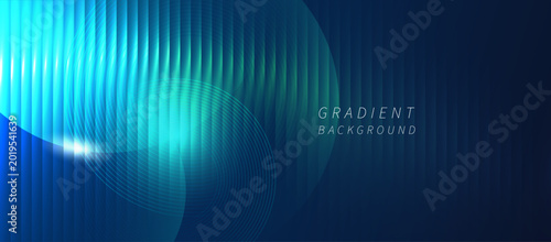 Modern Blue Green Gradient Design