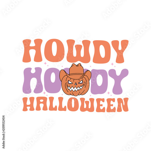 Retro Halloween PNG Design