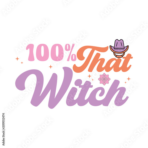 Retro Halloween PNG Design