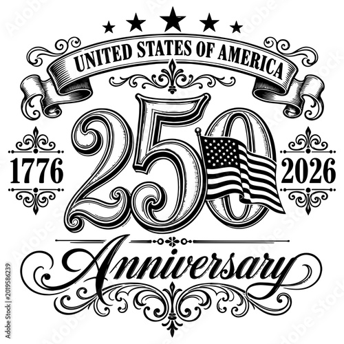 250th anniversary america svg file