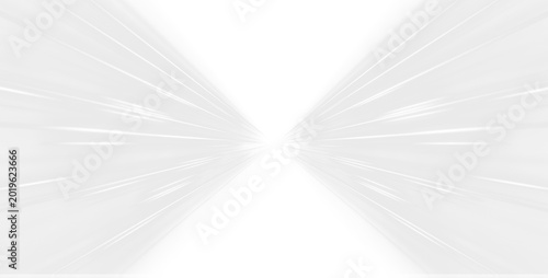 Foto Metallic gray speed line with smooth gradients and dynamic motion, perfect for high-tech visuals