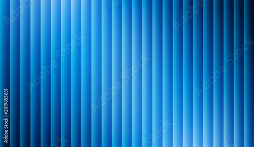 Deep serene blue vertical stripes with varying light and shadow creating a cool elegant abstract pattern
