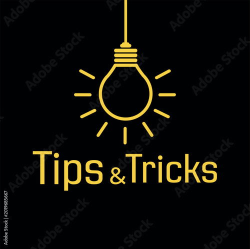 tips and tricks sign