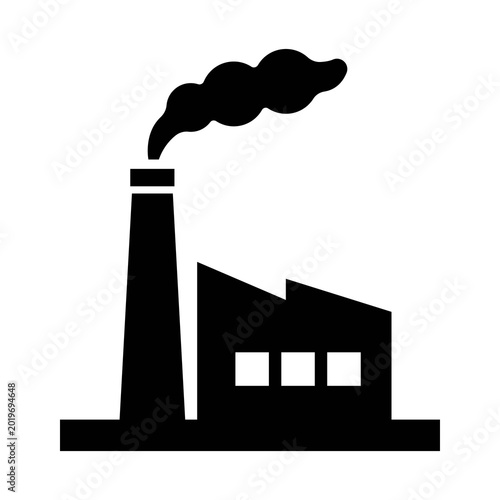 Minimalist oil and gas icon in black and white. Clean vector symbol representing energy and petroleum industry for UI, infographics and industrial design.