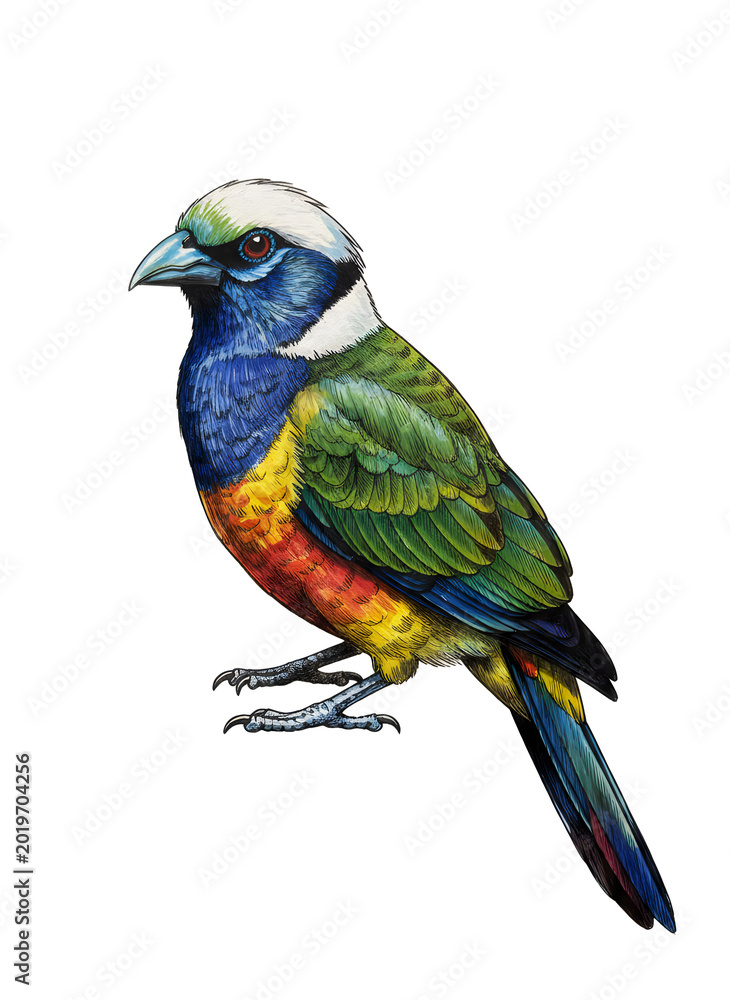 Fototapeta premium Kingfisher standing