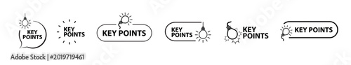 key points text