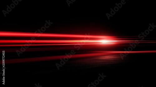  Red motion blur background with cinematic light streaks
