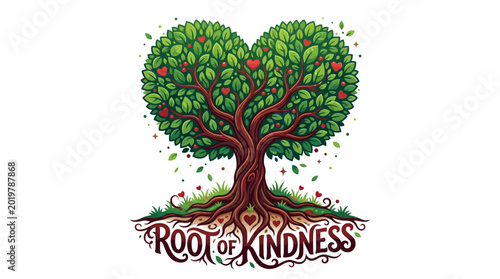 Konstfotografi Heart Shaped Tree of Kindness