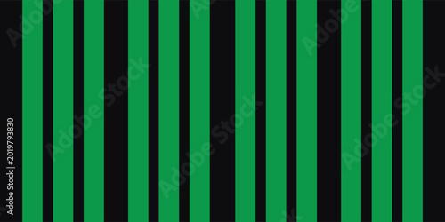 Tableau sur toile Abstract background with vertical green and black stripes
