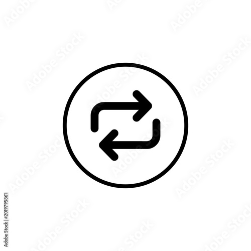 Repost icon in solid outline style symbol for content resharing Free Download Repost icon in solid outline style symbol for content resharing - GFXLoad