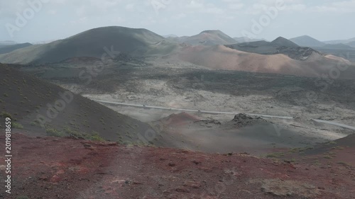 crater of volcano