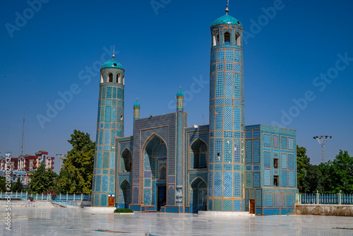 Mausoleum of Imam Ali is a significant site in Afghanistan recognized for its distinct architecture and history
