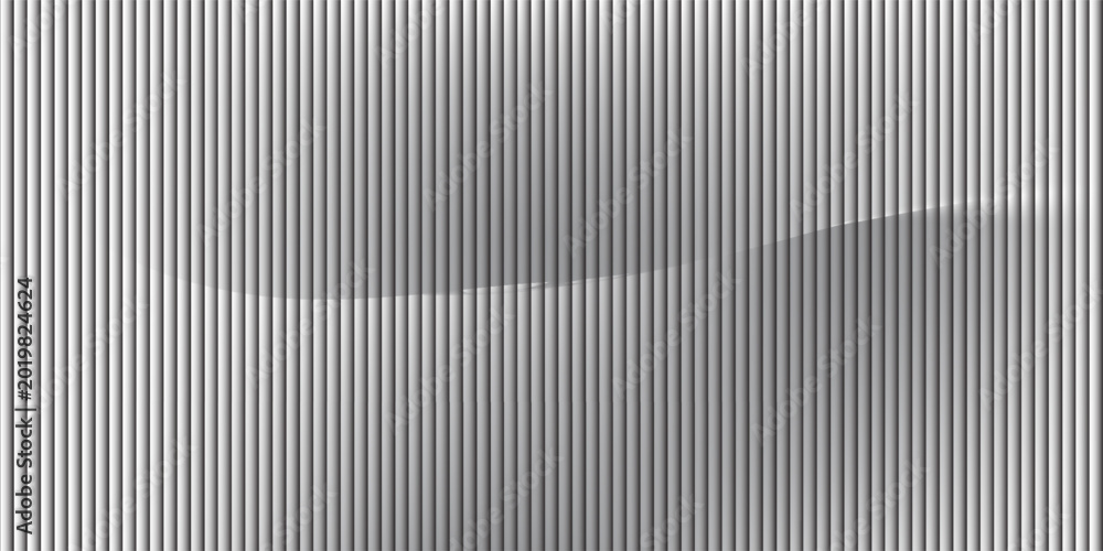 Obraz premium Silver foil background with metal mirror texture. Chrome gradient surface with light gloss simple abstract