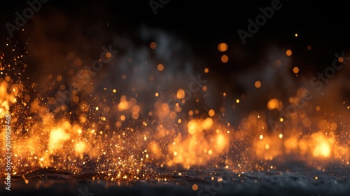 Fire abstract background