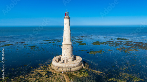 Lighthouse of Cordouan stands tall in the sea near the coast of France showcasing its historical significance and maritime heritage