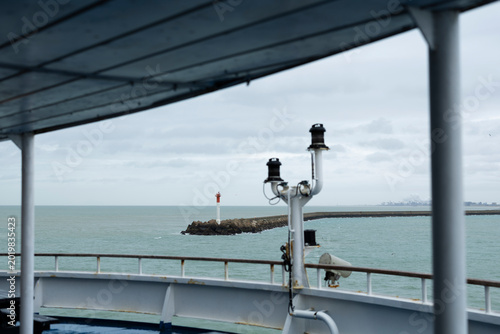 leaving the harbour