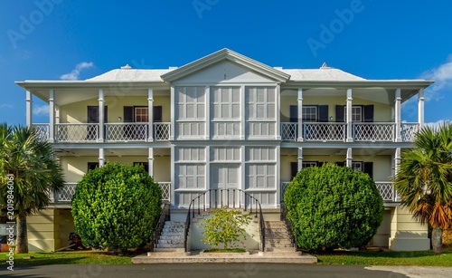Camden House in Bermuda serves as the official residence for the Prime Minister during government functions since 1979