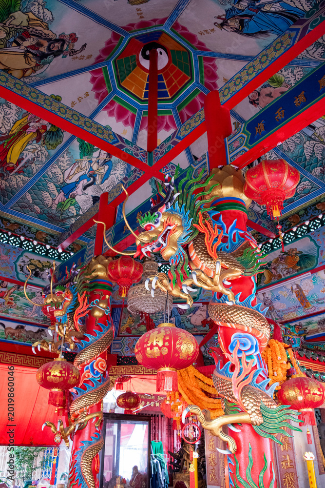 Fototapeta premium THAILAND BANGKOK CHINESE TEMPLE CHAO PHO SUEA SHRINE