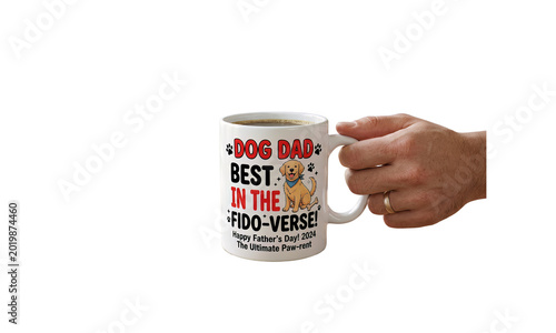 funny dog mom best in the fido verse mug