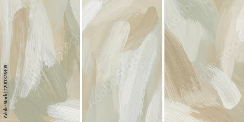 Tableau sur toile Soft white feathers scatter across a light background and floor like the delicat