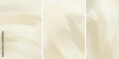 Tableau sur toile White paper background with abstract white clouds featuring a light crumpled tex